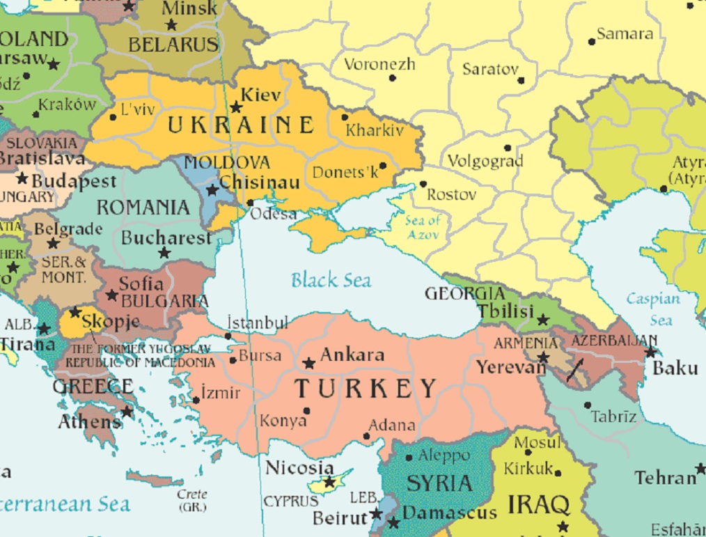 the map